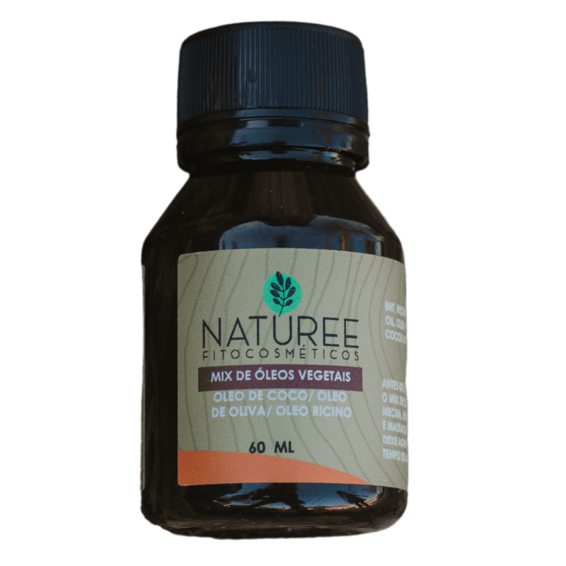 Mix de Óleos para Cabelo Crespo Naturee 60ml